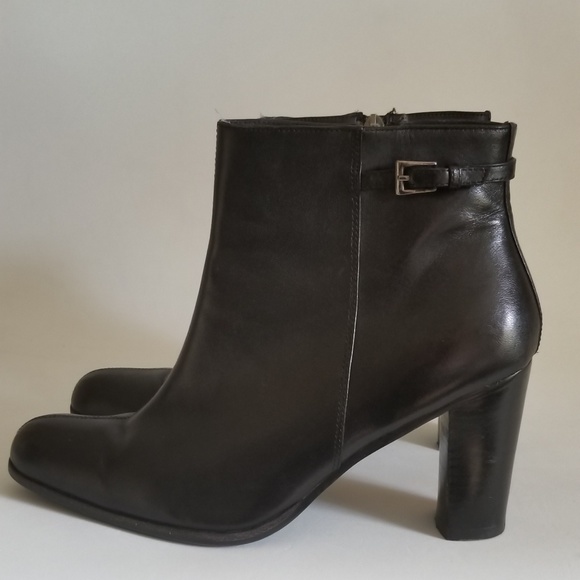 Kimel Design Ankle Boots 8.5M Black Leather - Picture 8 of 8